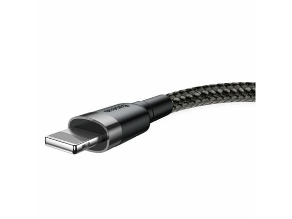 Baseus CALKLF-BG1, 1 m, USB A, Sort, Grå