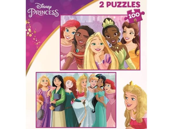 Educa 2x100 Disney Princess