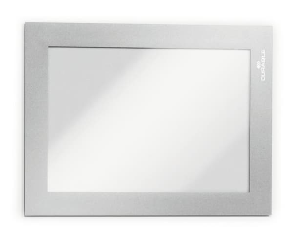 Inforamme DURAFRAME® MAGNETIC A6, sølv - 5 stk./pakning