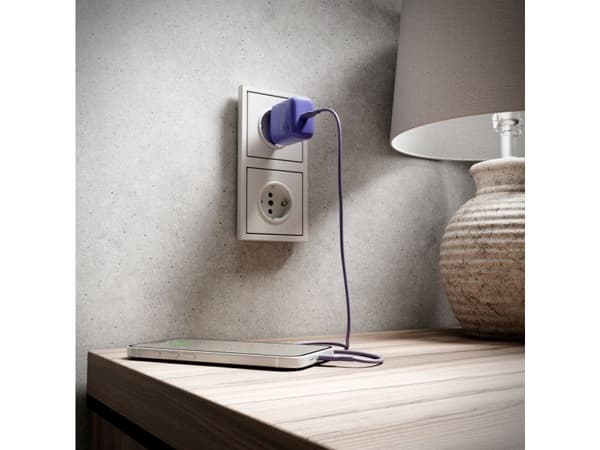 Puro ICON USB-C - USB-C 1,5 m kabel - lilla