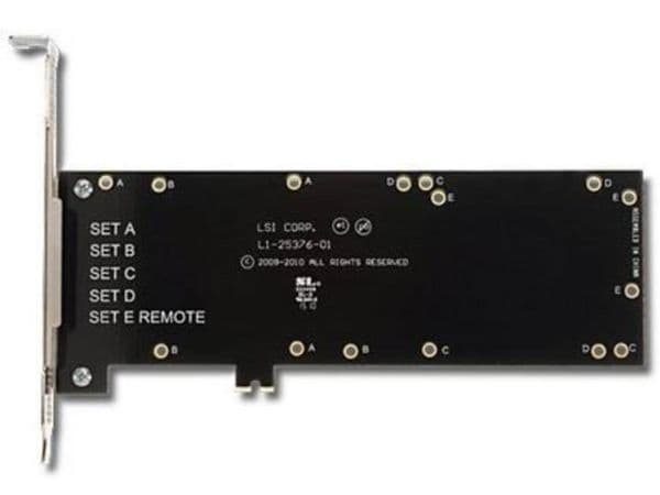 Avago - Batterisäkerhetskopieringskonsol - för LSI CacheVault Kit; CacheVault Module Kit; MegaRAID LSIiBBU07, LSIiBBU08, LSIiBBU09
