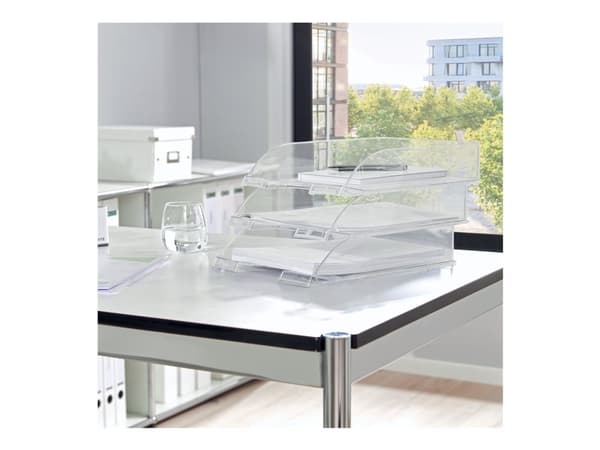 Leitz Plus - Brevfack - för A4 (210 x 297 mm) - CrystalClear