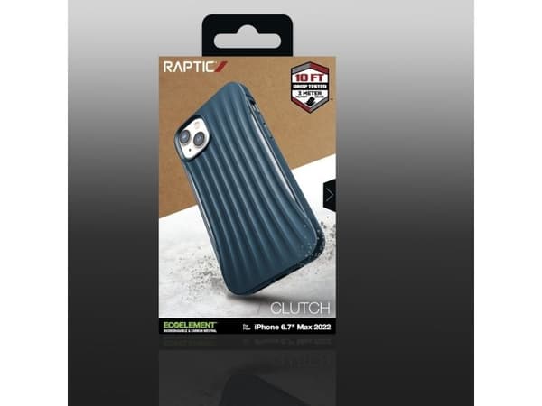 Raptic X-Doria Kopplingsfodral iPhone 14 Plus bakstycke blå