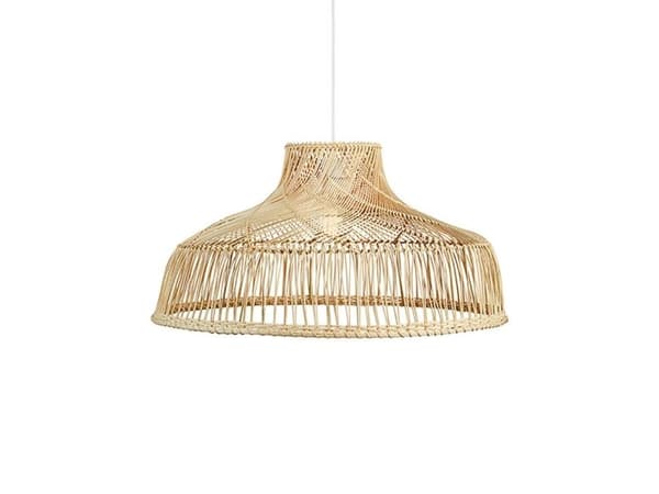Markslöjd Bali-riippuvalaisin, E27, rottinki, 70 cm