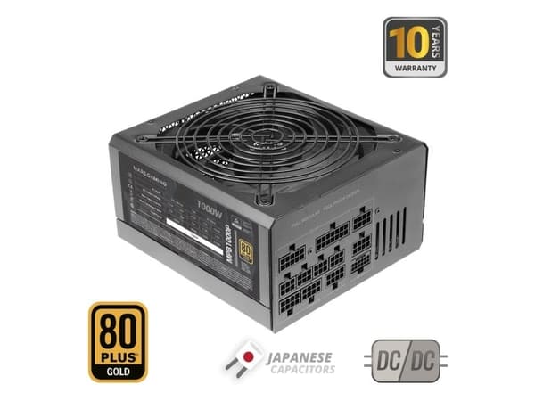 Strømforsyning Mars Gaming MPB1000P 1000 W