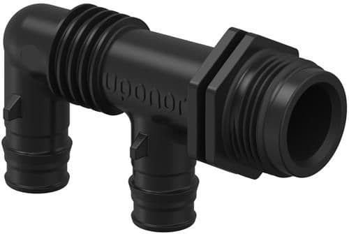 UPONOR Q&E FORDELERRØR NIPPEL PPSU G3/4"MT 2X16 C/C45+35MM
