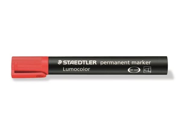Staedtler Lumocolor, Punainen, 2 mm
