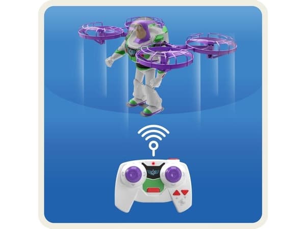 Pixar Toy Story Flying Hi-Tech Buzz Lightyear RC