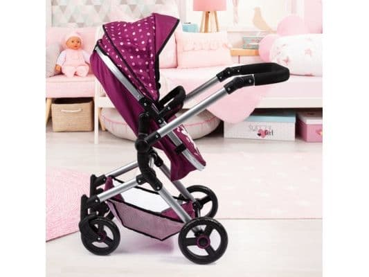 BAYER Combi sittvagn deep/spacer vinröd 18467