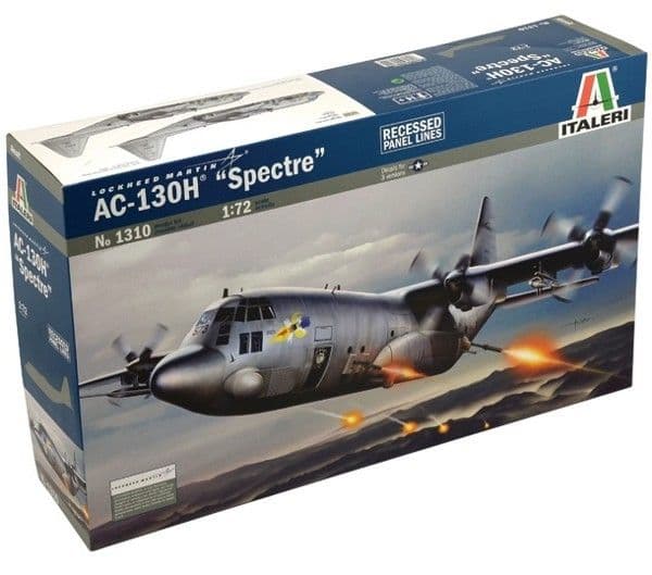 Plastmodell av Lockheed Martin AC-130H Spectre