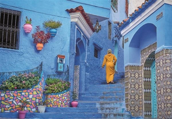 CLE puzzle 500 Compact Blue StreetOfChefch...35621