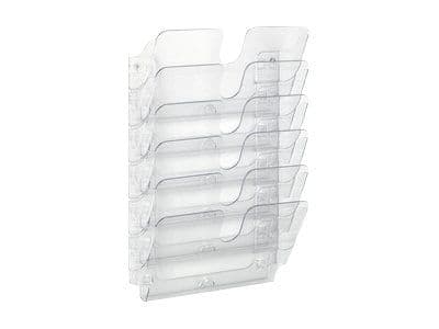 Durable FLEXIPLUS, 6 hyllyä, Läpinäkyvä, A4, 340 mm, 100 mm, 520 mm