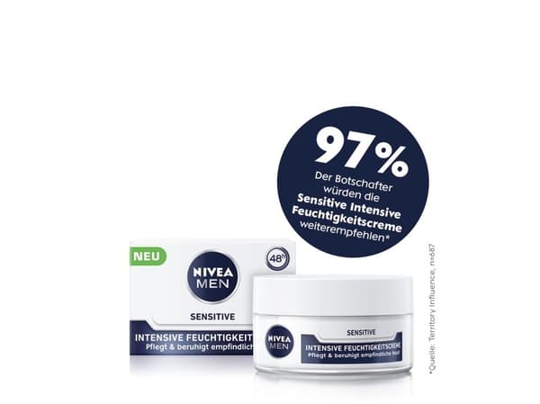 Nivea Men Sensitive Intensive Moisturizing Cream 50ml