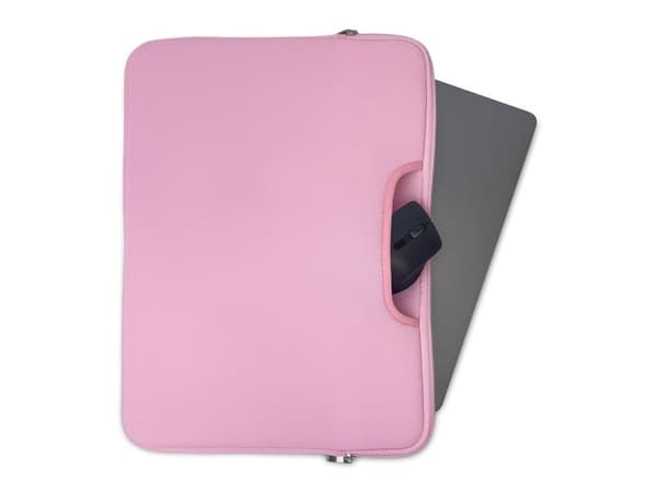 Universell laptopväska 15,6'' - rosa