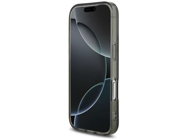 Etui AMG Double Layer TransparentSmocked MagSafe do iPhone 17 Pro czarny