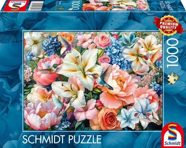 Schmidt Spiele 58891, 1000 stykker, Flora, 3 år