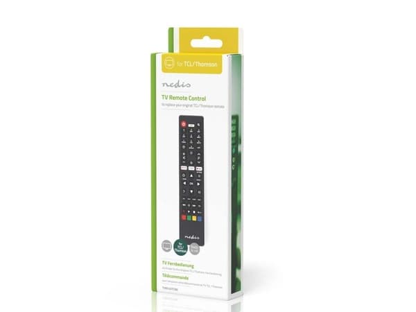 Nedis TVRC45TCBK, TV, IR Kabelfri, Trykknapper, Sort