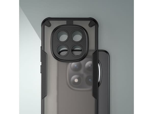 Tech-Protect Rugged Shield-deksel for Xiaomi Poco M8 Pro / Xiaomi Redmi Note 15 Pro+ 5G - svart
