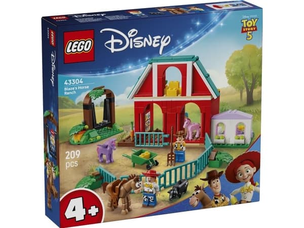 LEGO Disney 43304 Blazes hestegård