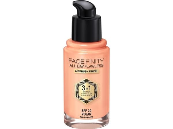 MAX FACTOR FACEFINITY All Day Flawless 3in1 Foundation No. C80 Bronze 30ml