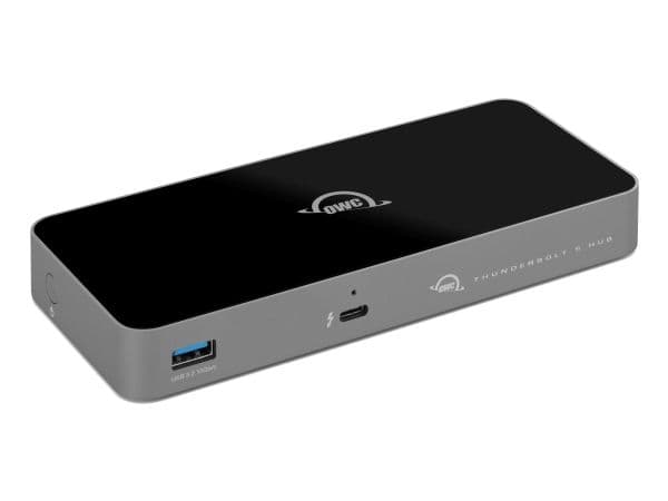 Thunderbolt 5 -keskitin(grau/schwarz, Thunderbolt 5, USB-A)