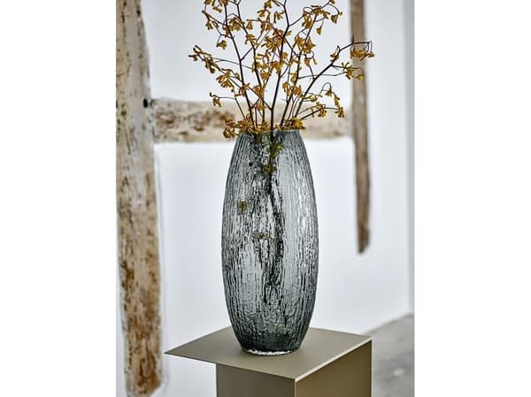 BLOOMINGVILLE Brock vas grå glas