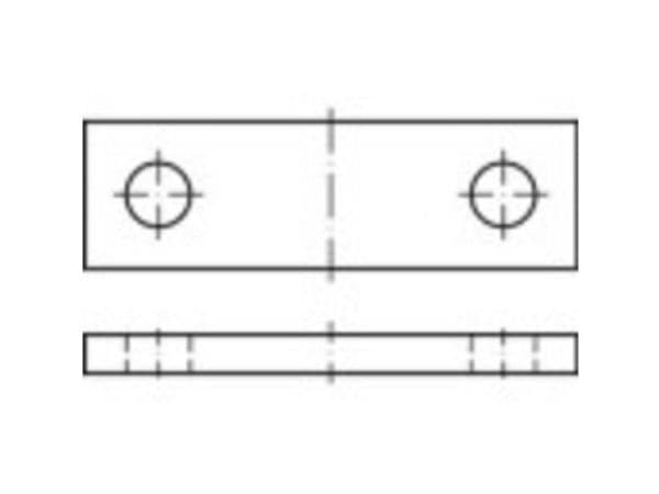 TOOLCRAFT 12 mm Stål 147097 10 stk