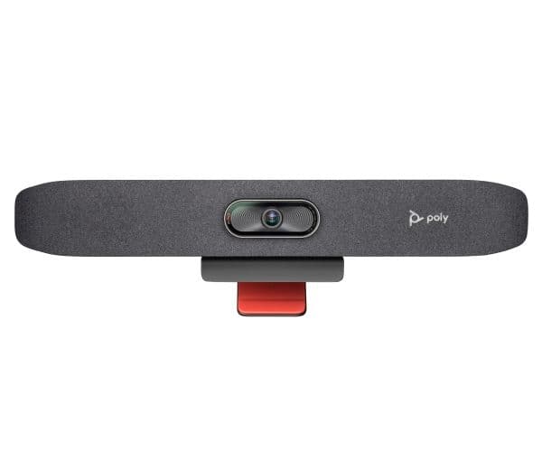 HP Poly Studio R30 USB-videobar, 4K Ultra HD, 3840 x 2160 piksler, 5x, Grå