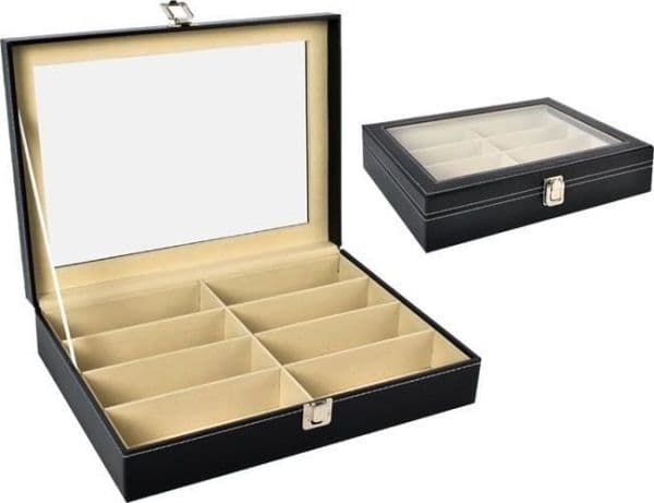 Iso Trade brilleorganisator med 8 rom