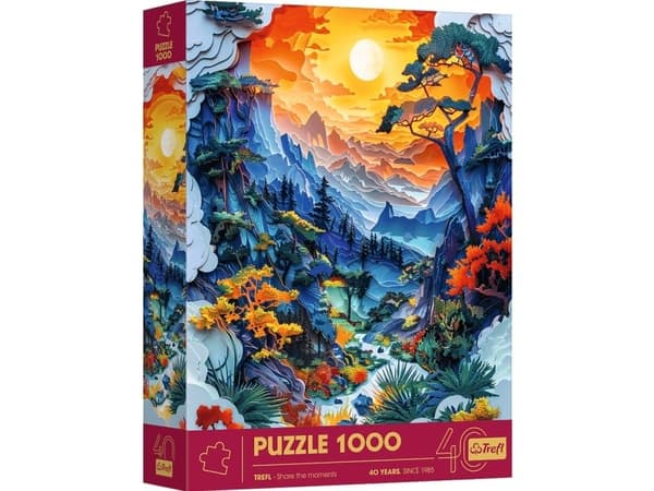 Trefl 40045, 1000 styck, Liggande