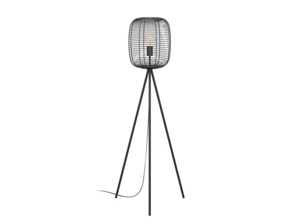 EGLO RINROE gulvlampe E27 svart