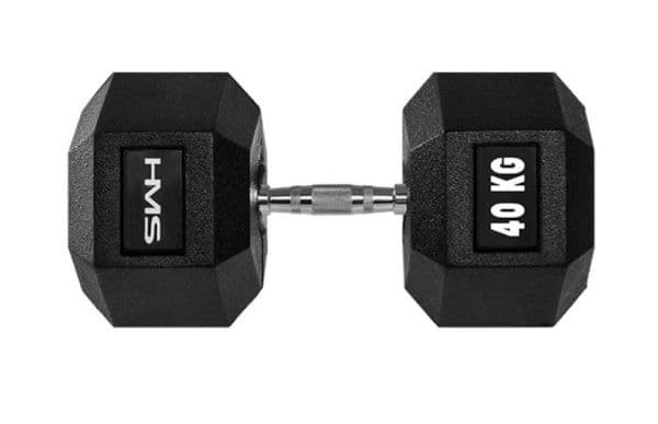Hantel HMS Hex Pro - 40 kg