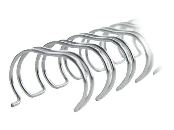 GBC WireBind - 4 mm - A4 (210 x 297 mm) - silver - 250 stk bindningstråd