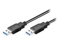 MicroConnect - USB-kabel - USB typ A (hane) till USB typ A (hane) - USB 3.0 - 5 m - svart