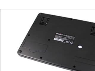Perixx PERIBOARD-510H PLUS, Mini, Kabel, USB, Svart