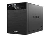 ICY BOX IB-3640SU3 - Harddiskarray - 4 brønner (SATA-600) - HDD 0 - SATA 3Gb/s, USB 3.0 (ekstern)