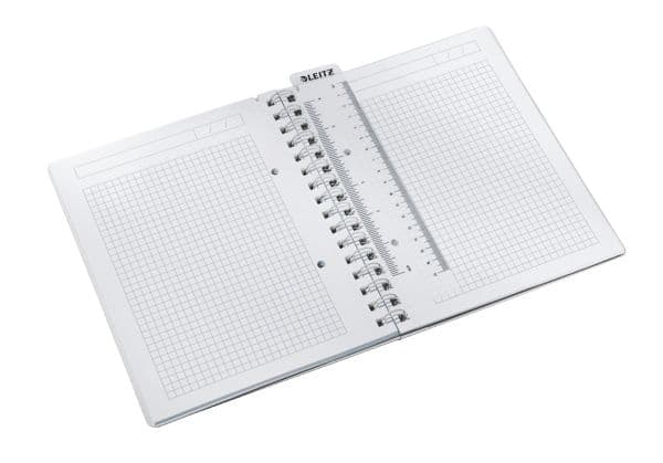 Leitz WOW, Grön, A5, 80 ark, 80 g/m ^, Rutat papper