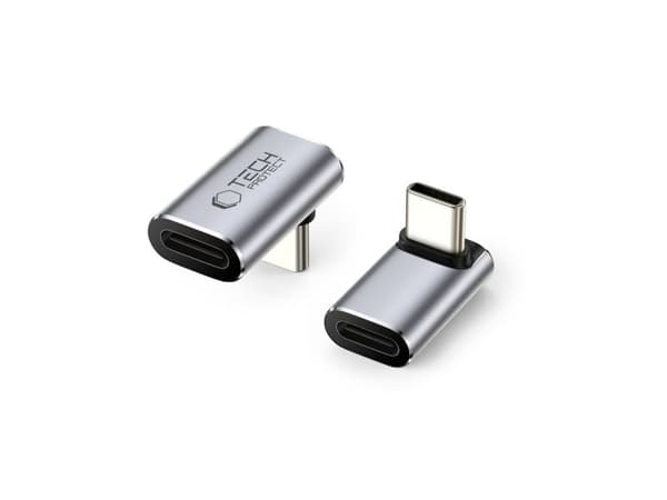 USB-adapter Tech-Protect AA03 USB-C - USB-C, grå