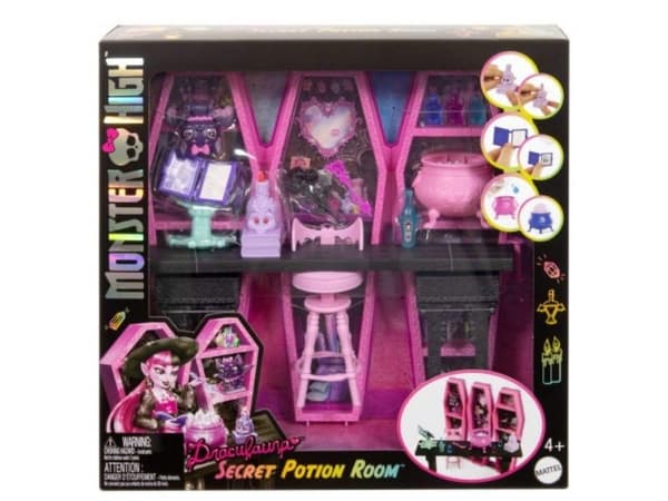 Mattel Monster High hemliga rum med elixir för Draculaura (JBF15)