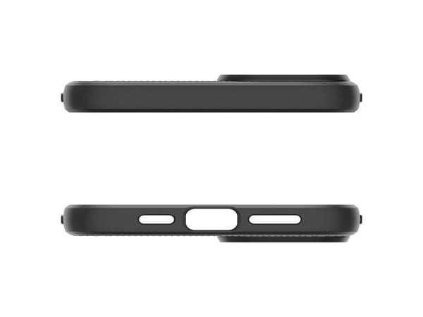 Spigen Liquid Air-deksel til iPhone 15 Plus - matt svart