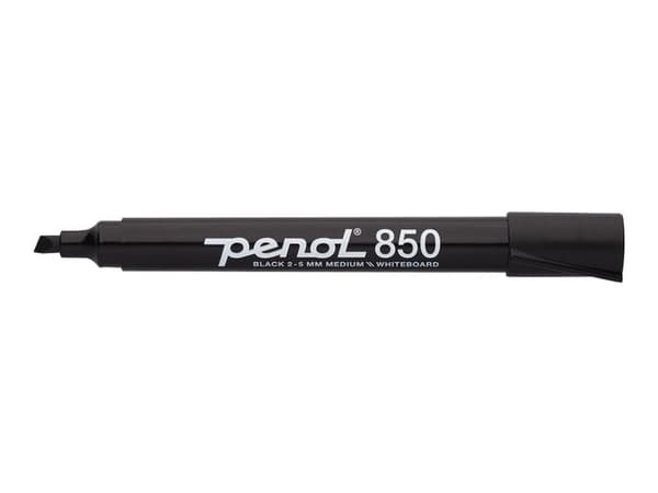 Whiteboardmarker Penol 850 sort 2-5mm (stk.)