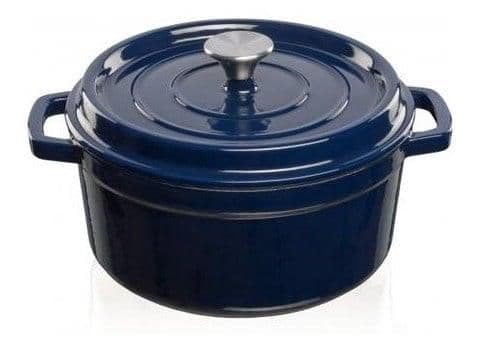 Kastrull/potta, casseroletyp 3,5 l mörkblå