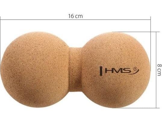 HMS BLW02 dobbelt massasjeball i kork