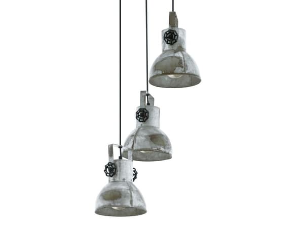 EGLO BARNSTAPLE kluster 3L antikbrun