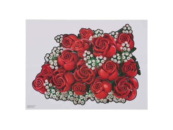 LEGO Rose Puzzle, 1,004 Pcs