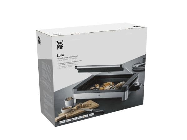 WMF LONO - Grill - elektrisk - 1160 cm2 - Cromargan