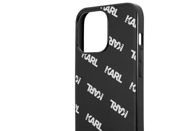 Karl Lagerfeld allover-etui til iPhone 13 Pro / iPhone 13 - svart