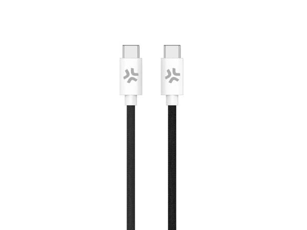 Celly USBCUSBCCOTTBK, 1,5 m, USB C, USB C, Sort, Hvit