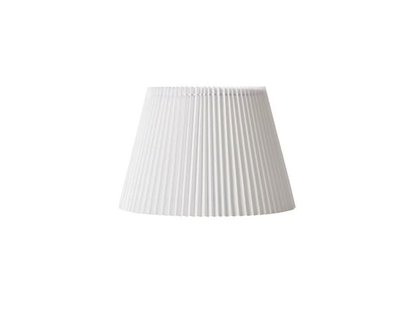 Plisségardin Emma Villa side 23 cm hvit