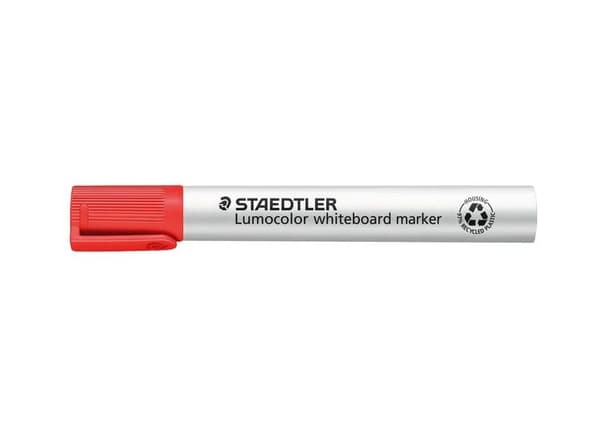 Staedtler 351-2, 1 kpl, Punainen, Valkoinen, Polypropeeni (PP), 2 mm
